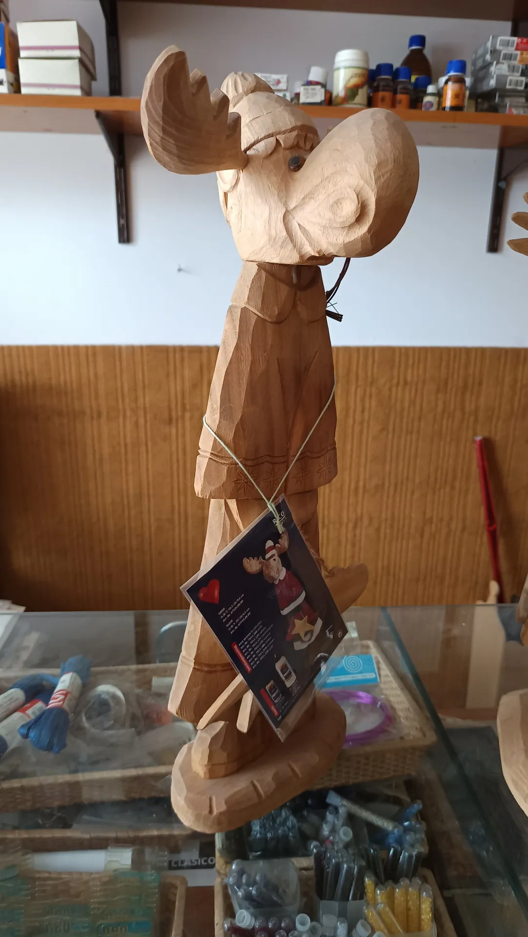 Reno navidad 1 - madera