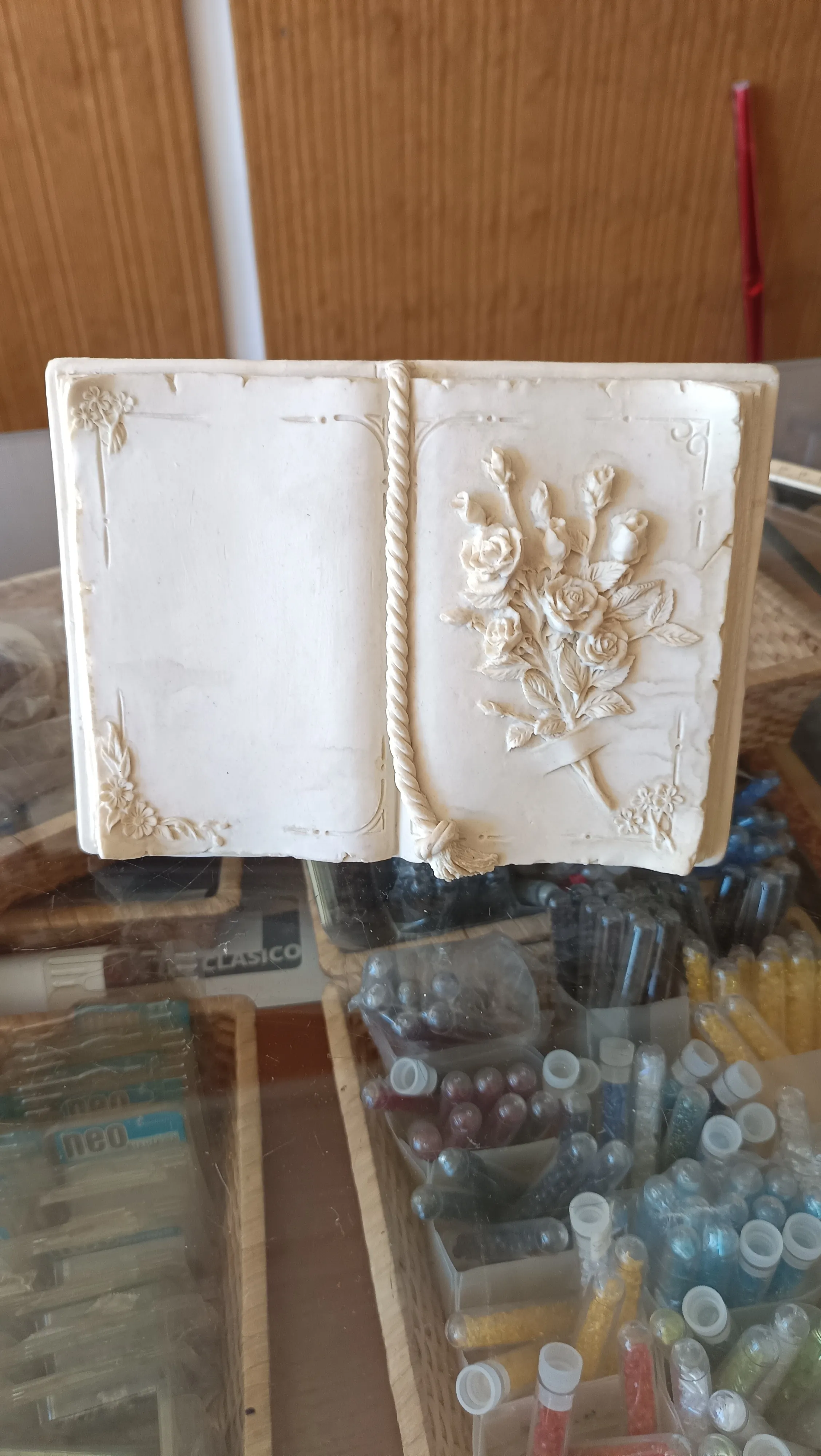 Libro flores marmolina