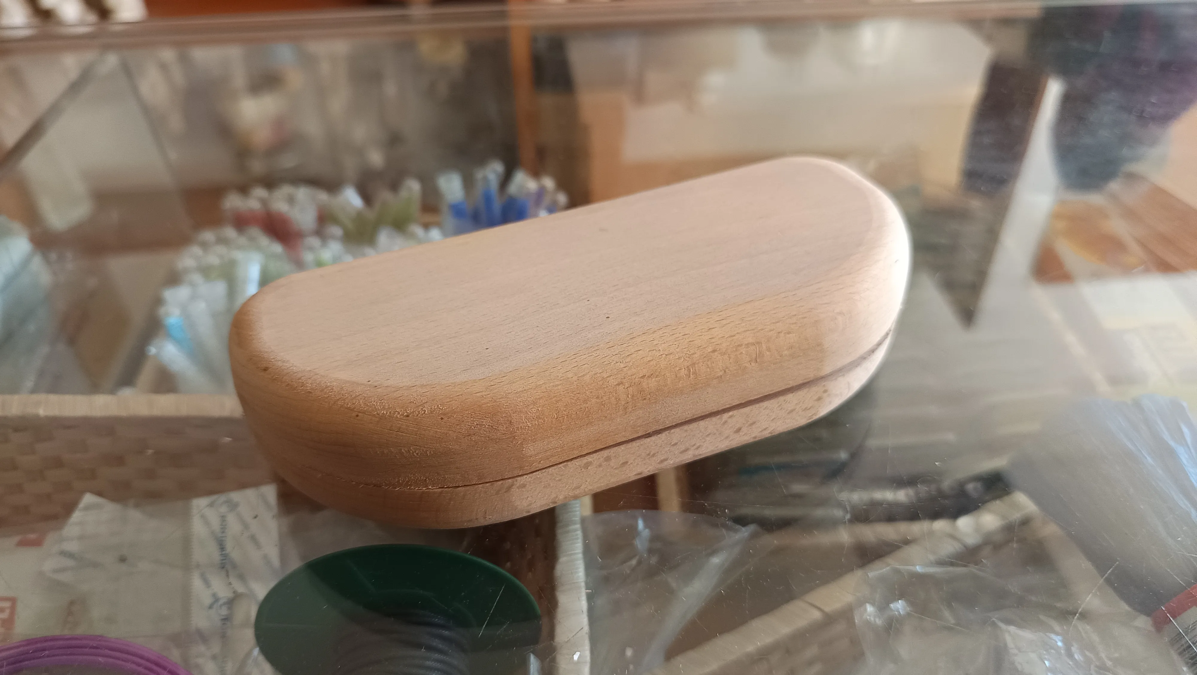 Estuche gafas madera