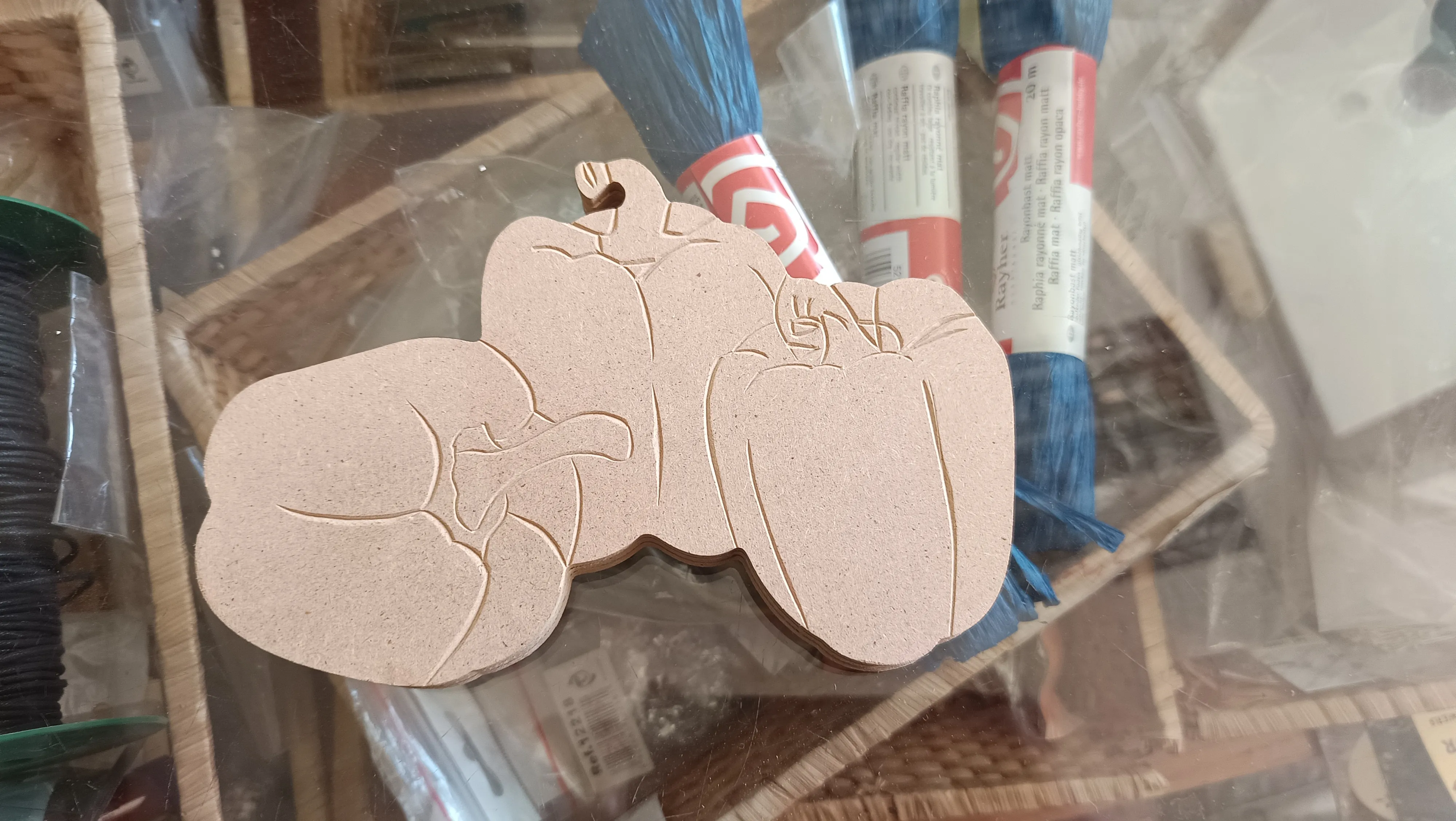 Pimientos DM madera