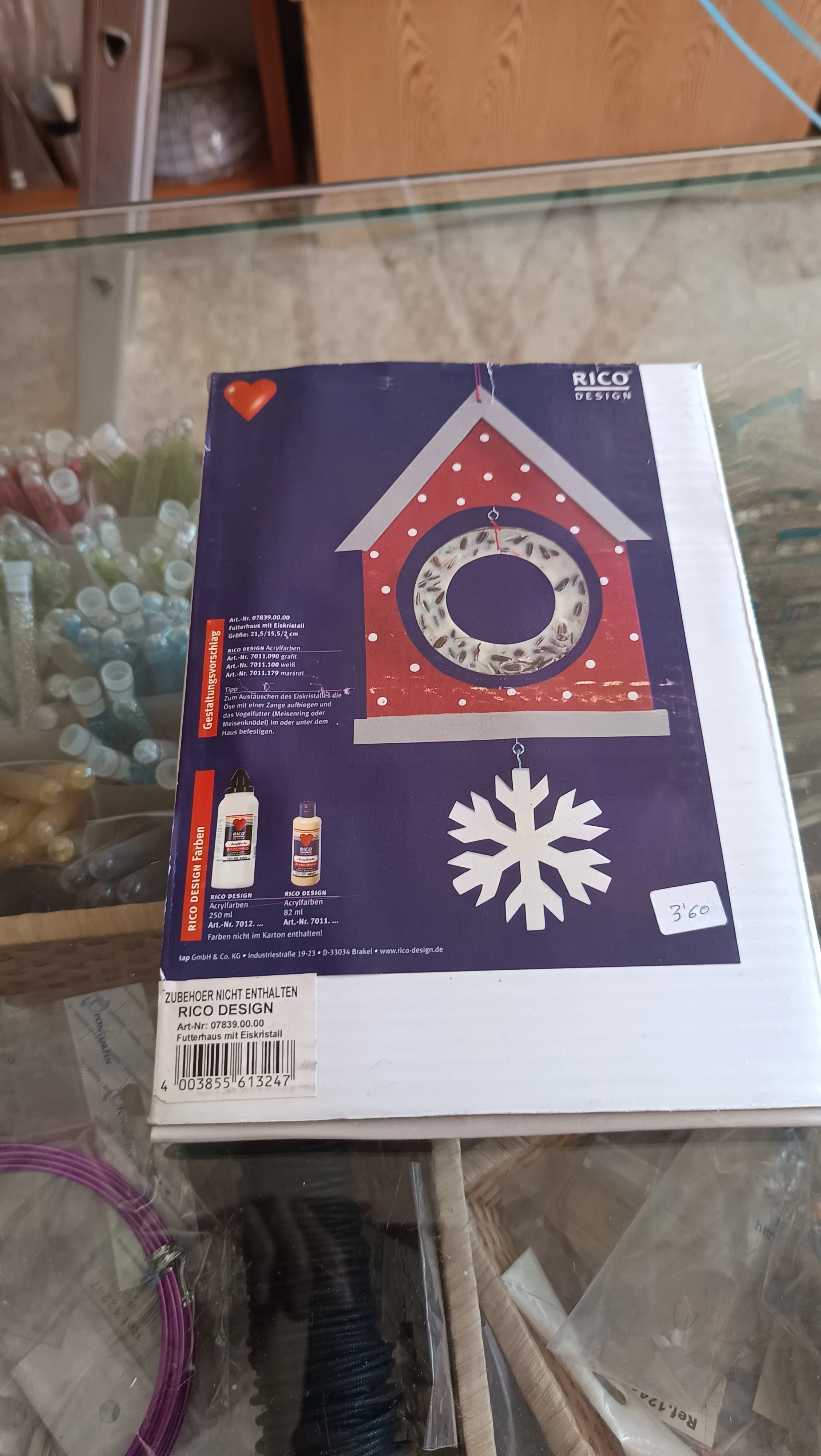 Casa estrella decoración navidad madera