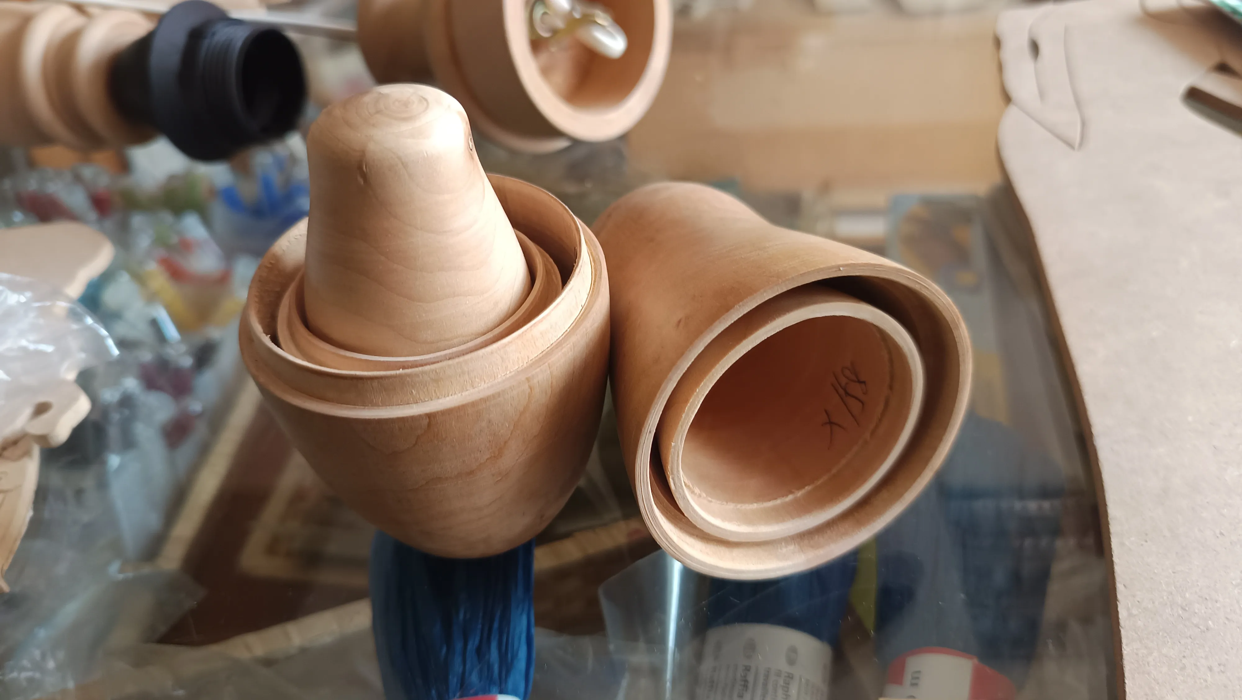 Muñeca rusa madera