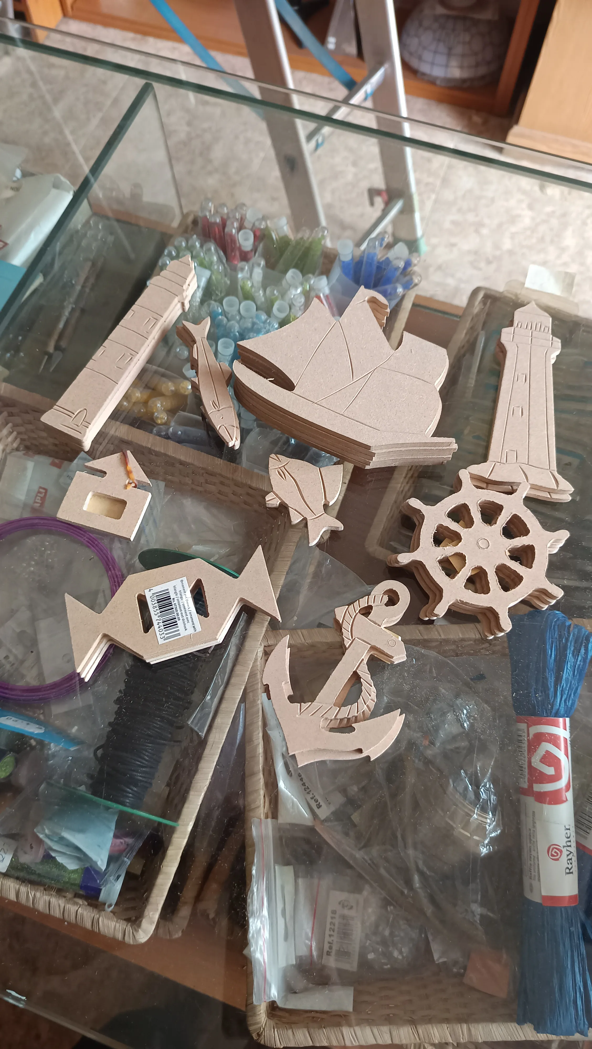 Piezas DM para decorar cuadros MAR