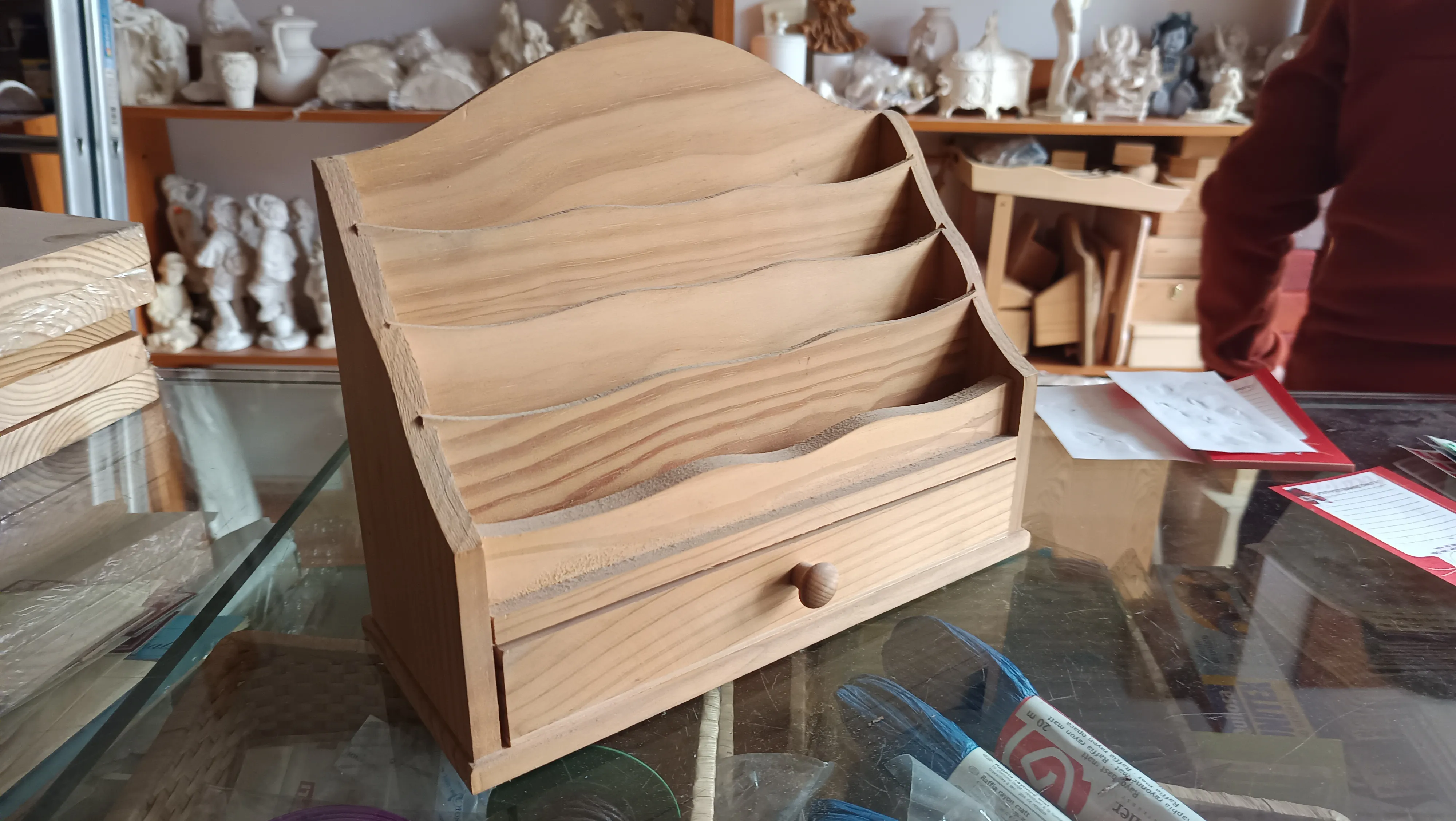 Revistero madera 40x41