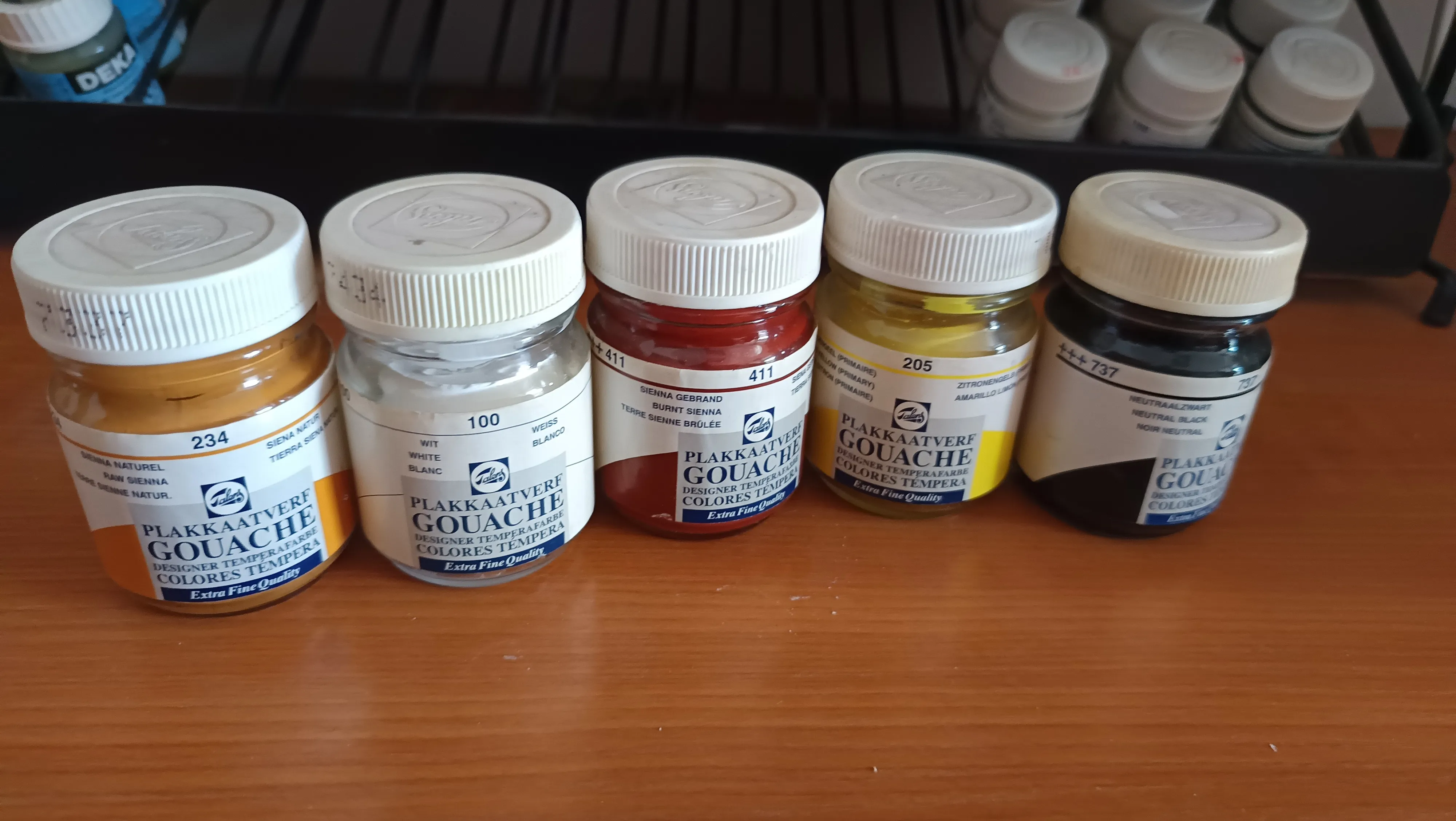 Guash Talents 50ml (5 botes)