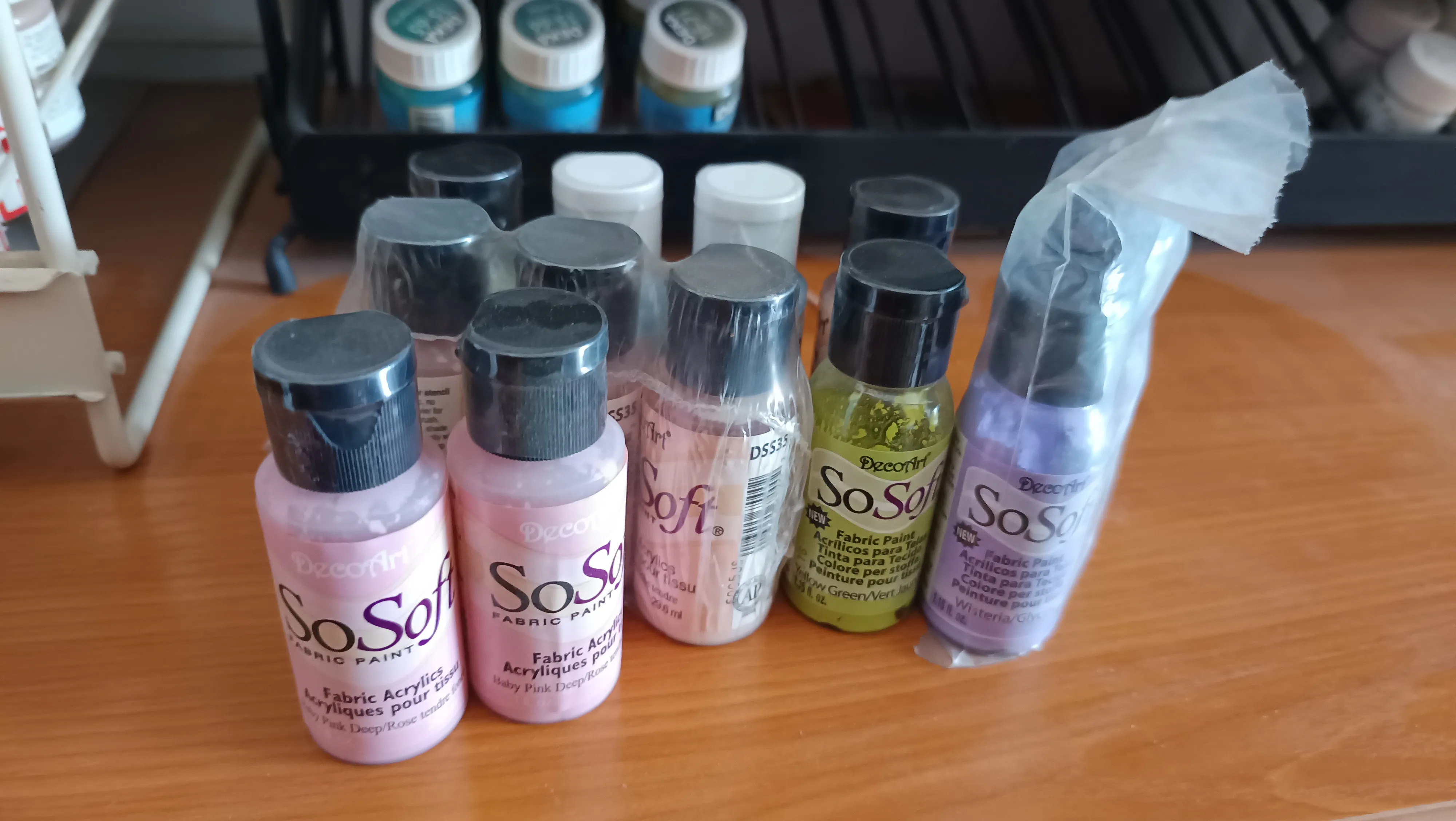 Sosoft pintura telas (13 botes)